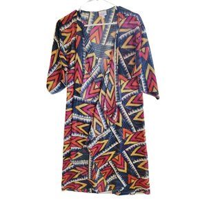 Bold ZigZag Print Lularoe Shirley